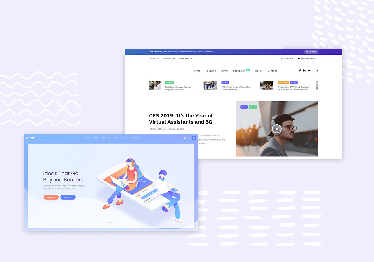 Techblog Wordpress Example 5 Advanced Tech Blog WordPress Themes - WP Content