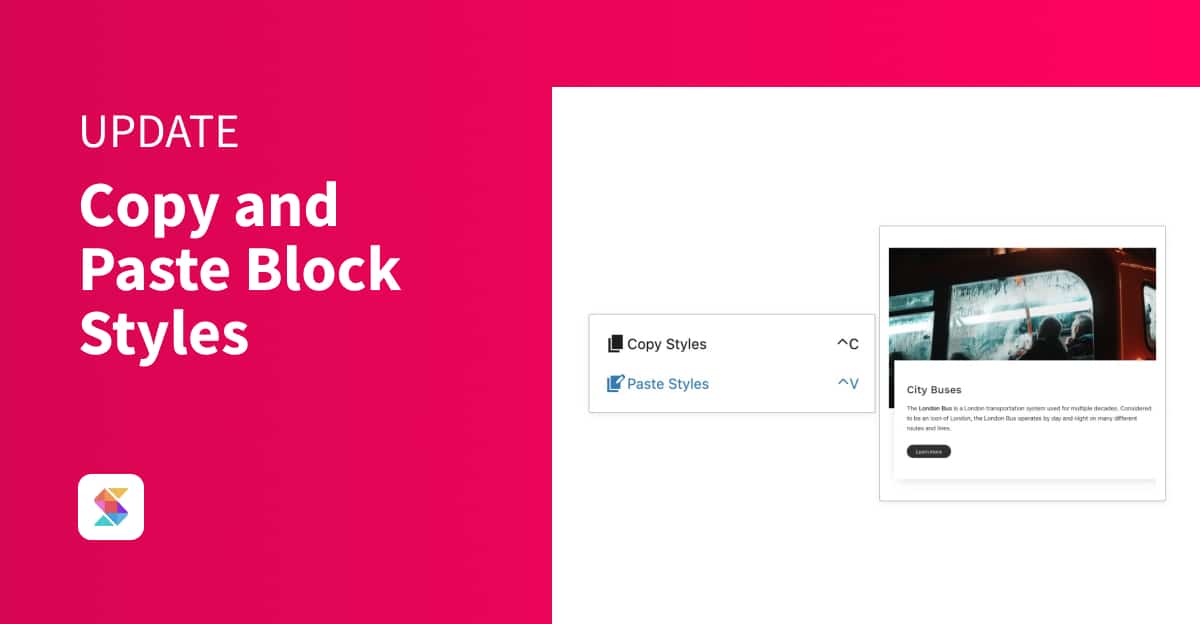 Introducing: Copy And Paste Block Styles - Stackable - WP Content