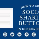How To Create Social Sharing Buttons In GeneratePress?