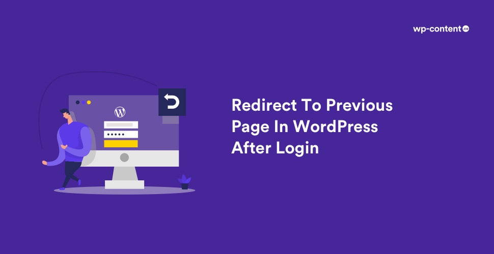 How To Redirect To Previous Page In Wordpress After Login Wp Content