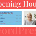How to Add Opening Hours in WordPress – the Easiest Way
