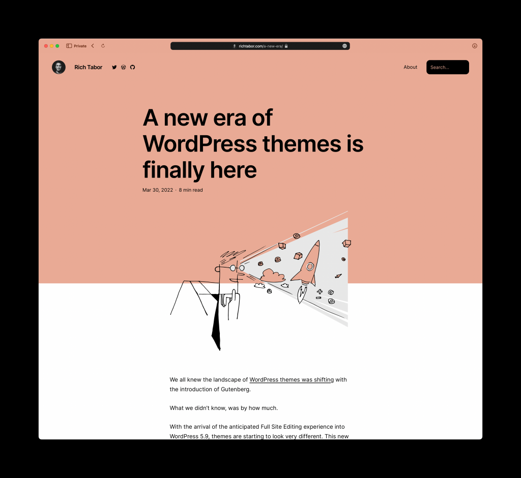 A new era of WordPress themes is finally here - WP Content