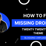 How to Fix Missing Drop Cap option in Twenty Twenty Two Theme
