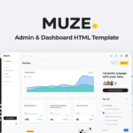 Muze – Bootstrap 5 HTML Admin Dashboard Template