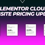Elementor Cloud Website Pricing Update- New Plans