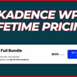Kadence WP Lifetime Bundle Pricing and Plan