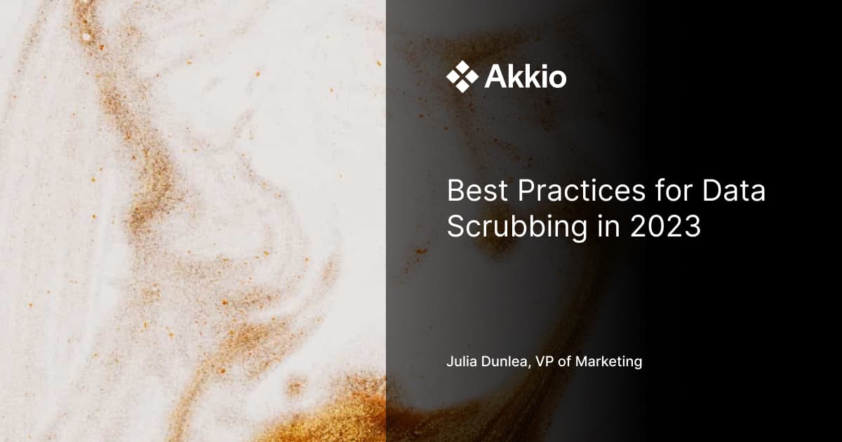 Best Practices for Data Scrubbing in 2023 WP Content