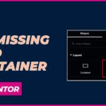 How to FIX Missing Grid Container Widget in Elementor