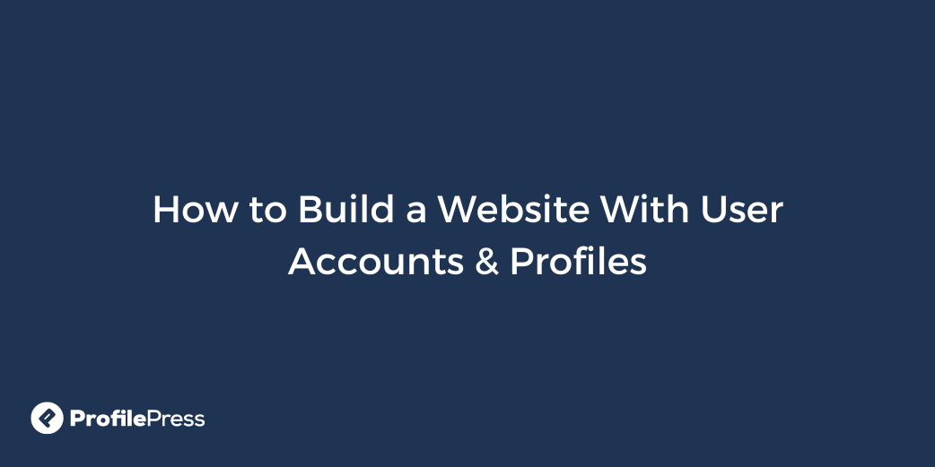 how to make a website with user accounts and profiles html code