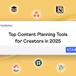 Top Content Planning Tools for Creators in 2025