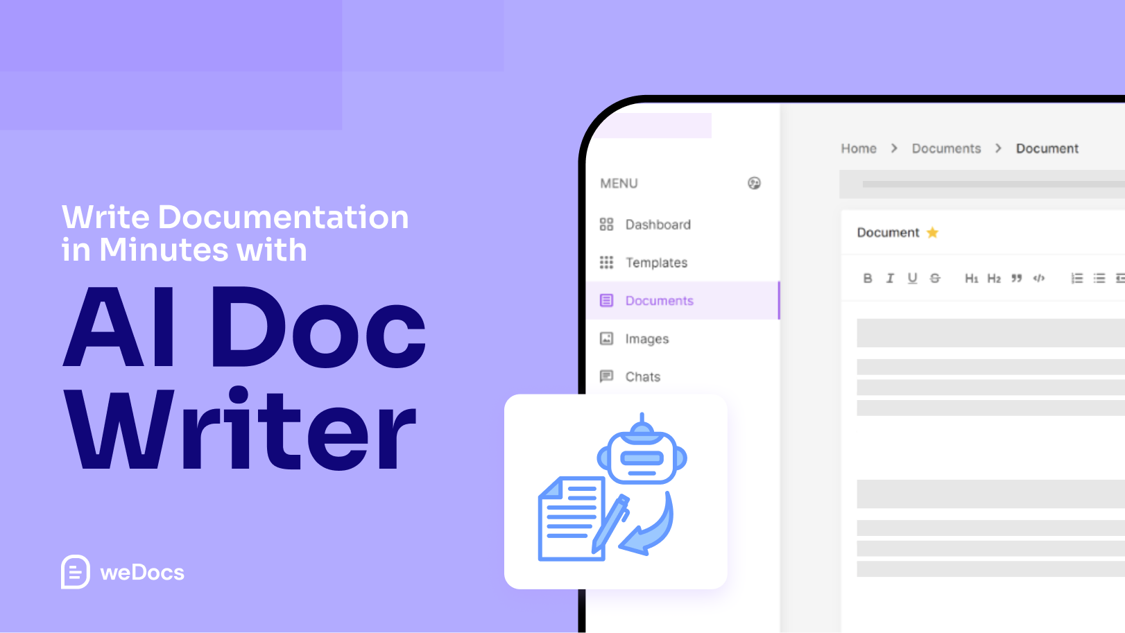 Write Documentation in Minutes: How weDocs AI Doc Writer Works? - WP ...