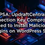 PSA: UpdraftCentral Connection Key Compromise Used to Install Malicious Plugins on WordPress Sites